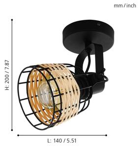 Eglo 43324 - Luce Spot ANWICK 1xE27/40W/230V