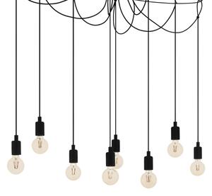 Eglo 43322 - Lampadario a sospensione con filo HOGSMILL 8xE27/40W/230V