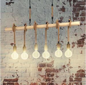 Eglo 43319 - Lampadario a sospensione con catena YOUNGSTOWN 6xE27/40W/230V