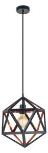 Eglo 43348 - Lampadario a sospensione con filo EMBLETON 1 1xE27/60W/230V
