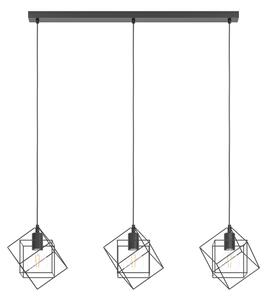 Eglo 43361 - Lampadario a sospensione con filo STRAITON 3xE27/60W/230V