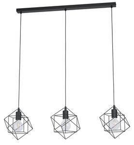Eglo 43361 - Lampadario a sospensione con filo STRAITON 3xE27/60W/230V