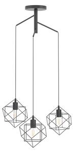 Eglo 43366 - Lampadario a sospensione con filo STRAITON 3xE27/60W/230V