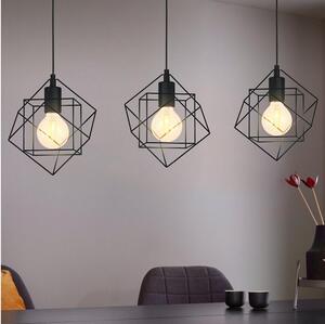 Eglo 43361 - Lampadario a sospensione con filo STRAITON 3xE27/60W/230V