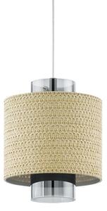 Eglo 43393 - Lampadario a sospensione con filo MEDIOUNA 1xE27/40W/230V