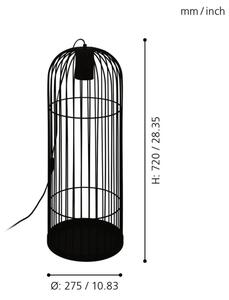 Eglo 43389 - Lampada LED da terra LATCHELY 1xGU10/4,6W/230V