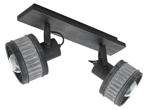 Eglo 43445 - Faretto TURROCK 2xE27/28W/230V