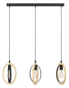Eglo 43462 - Lampadario a sospensione con filo BASILDON 3xE27/40W/230V