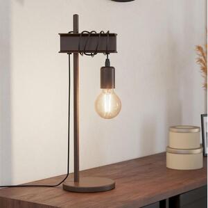 Eglo 43525 - Lampada da tavolo TOWNSHEND 1xE27/10W/230V