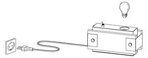 Eglo 43469 - Lampada da tavolo LAYHAM 1xE27/16W/230V