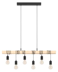 Eglo 43513 - Lampadario sospeso a cavo TOWNSHEND 6xE27/60W/230V