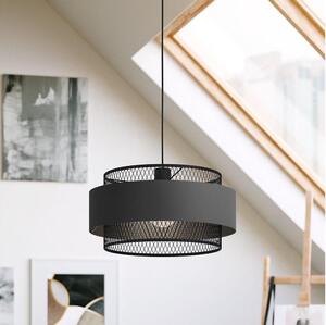 Eglo 43668 - Lampadario su corda BAZELY 1xE27/40W/230V