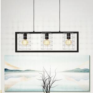 Eglo 43663 - Lampadario su corda JUBILY 3xE27/40W/230V