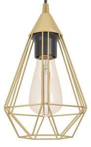 Eglo 43681 - Lampadario su corda TARBES 1xE27/60W/230V d. 17,5 cm