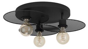 Eglo 43728 - Plafoniera IKESTON 3xE27/40W/230V