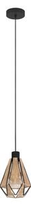 Eglo 43776 - Lampadario a cavo ADWICKLE 1xE27/40W/230V