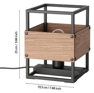 Eglo 43807 - Lampada da tavolo EVESHAM 1xE27/40W/230V