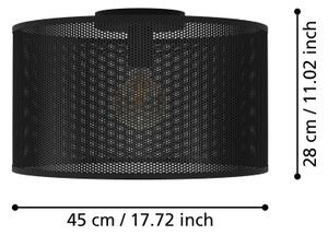 Eglo 43794 - Plafoniera MANBY 1xE27/40W/230V