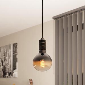 Eglo 43801 - Lampadario a sospensione con filo YORTH 1xE27/40W/230V nero