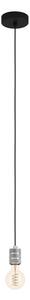 Eglo 43802 - Lampadario a cavo YORTH 1xE27/40W/230V cromo