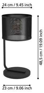 Eglo 43797 - Lampada da tavolo MANBY 1xE27/40W/230V