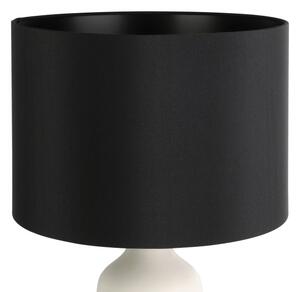 Eglo 43824 - Lampada da tavolo VINOZA 1xE27/40W/230V nero/bianco