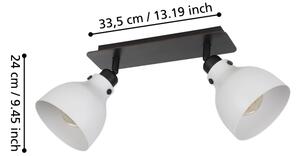 Eglo 43828 - Faretto MATLOCK 2xE27/40W/230V