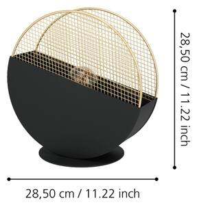 Eglo 43813 - Lampada da tavolo MUMBLES 1xE27/40W/230V
