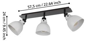 Eglo 43829 - Faretto MATLOCK 3xE27/40W/230V