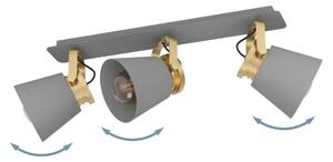 Eglo 43837 - Faretto TWICKEN 3xE27/40W/230V