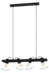Eglo 43848 - Lampadario a sospensione con filo PLIMSOLL 4xE27/15W/230V