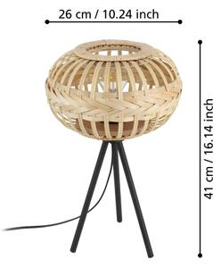 Eglo 43865 - Lampada da tavolo AMSFIELD 1xE27/40W/230V