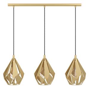 Eglo 43909 - Lampadario a sospensione con filo CARLTON 3xE27/60W/230V