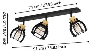 Eglo 43928 - Faretto STILLINGTON 3xE27/40W/230V