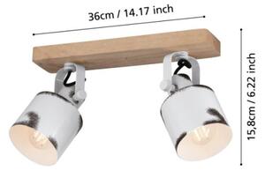 Eglo 43922 - Faretto KILBURN 2xE27/40W/230V