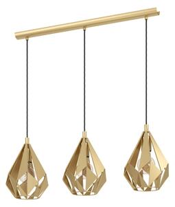 Eglo 43909 - Lampadario a sospensione con filo CARLTON 3xE27/60W/230V