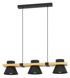 Eglo 43956 - Lampadario a sospensione con filo MACCLES 3xE27/15W/230V