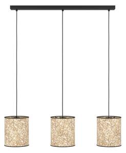 Eglo 43937 - Lampadario a sospensione con filo BUTTERBURN 3xE27/25W/230V