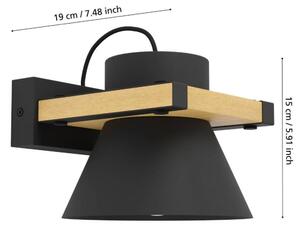 Eglo 43958 - Applique MACCLES 1xE27/15W/230V