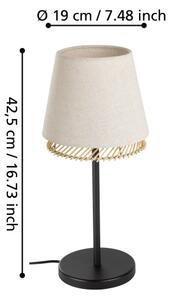 Eglo 43977 - Lampada da tavolo TABLEY 1xE27/40W/230V