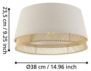 Eglo 43974 - Plafoniera TABLEY 1xE27/40W/230V