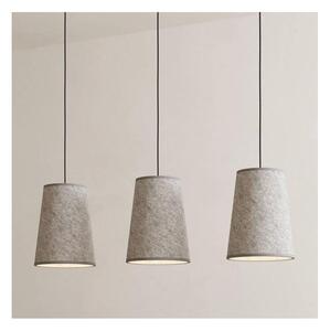 Eglo 43985 - Lampadario a sospensione con filo ALSAGER 3xE27/40W/230V grigio