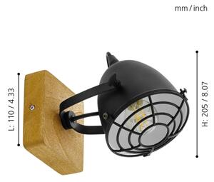 Eglo 44091 - Faretto GATEBECK 1xE14/40W/230V