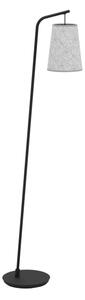 Eglo 43987 - Lampada con piedistallo ALSAGER 1xE27/40W/230V grigio