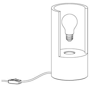 Eglo 49111 - Lampada da tavolo LYNTON 1xE27/60W/230V