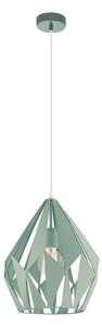EGLO 49026 - Lampadario a sospensione con filo CARLTON-P 1xE27/60W/230V