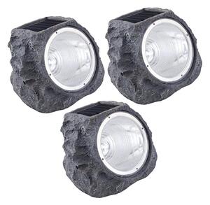 Eglo 48505 - KIT 3x Lampada LED solare 3xLED/0,06W