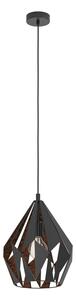 Eglo 49254 - Lampadario CARLTON 1 1xE27/60W/230V