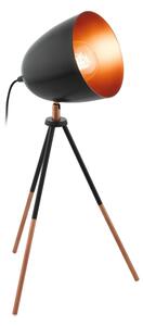 Eglo 49385 - Lampada da tavolo CHESTER 1xE27/60W/230V