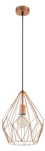 Eglo 49258 - Lampadario CARLTON 1xE27/60W/230V
